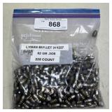 335ct .308 Cal 82 gr Lead Bullets