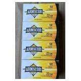 200 rnds Armscor .22 TCM HP Ammo