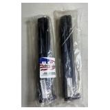 2 - Glock 17 9mm 30 rnd Magazines