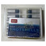 10 rnds CCI 9mm Luger Shotshells