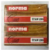 100ct Norma .32 S&W Long Unprimed Cases