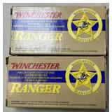 100 rnds Winchester Ranger 9mm Ammo