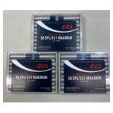 30 rnds CCI .38 Spl/.357 Mag Shotshells