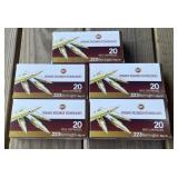 100 rnds DRT .223 Rem HP Ammo