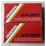 100 rnds Federal .32 H&R Mag HP Ammo
