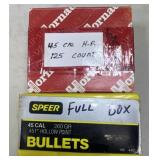 2 - Boxes .45 Cal HP Bullets