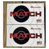 40 rnds Hornady Match 6mm Creedmoor Ammo