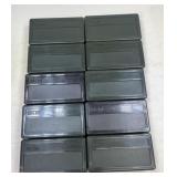 10 Case-Gard .44/.45 Cal Cartridge Boxes