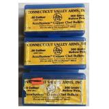 3 - Boxes CVA .50 Cal HP Bullets