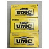 150 rnds UMC .380 Auto Ammo