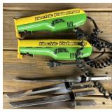 2 - Electric Fish Filet Knives w/ Blades