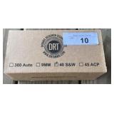 100 rnds DRT .40 S&W HP Ammo