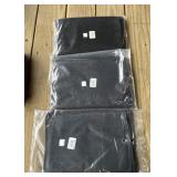 3 - New Black Nylon Range Bags