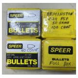 4 - Boxes of .22 Cal Bullets