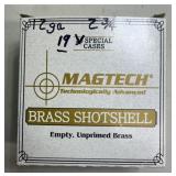 19ct MagTech 12ga Brass Shell Casings