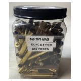105ct .458 Win Mag Once Fired Brass