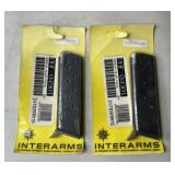 2 - Interarms 9mm 7 rnd Magazines
