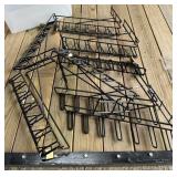Large Lot of Peg Board Rifle Displays