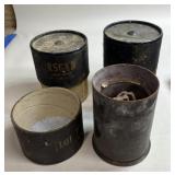 2 - 105mm Howitzer Blank Shell Casings
