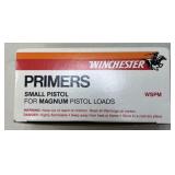 1000 Winchester Small Pistol Mag Primers