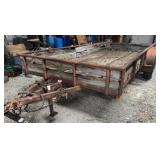 16' Tandem Axle Bumper Hitch Trailer