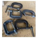 2 1/2' C-Clamps