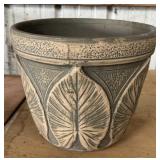 12' Ceramic Flower Pot