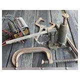 Battery Charger, C-Clamp and More