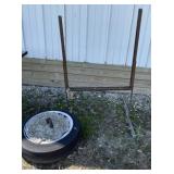 Channel Iron Target Frame