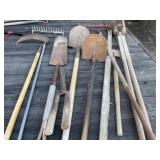 Large Lot of Lawn Tools