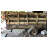 Single Axle Farm Trailer
