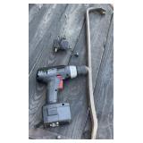 Pry Bar and Battery Drill