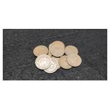 12 Different Indian Head Cents 1884-1899