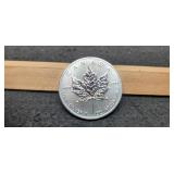 2013 1 Troy Oz. Silver Canada $5 Maple Leaf