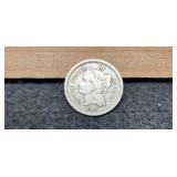 1866 Three Cent