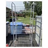 Rolling Wire Storage Cart