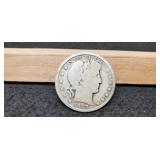 1907 Barber Half Dollar