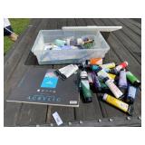 Tote Full of Art Supplies