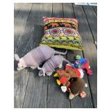 TY Beanies and Stuffed Armadillos