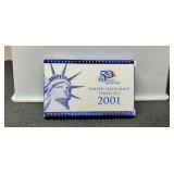 2001 10 Coin Proof Set