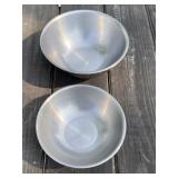 2 - Graduated Stainless Mixing Bowls
