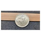 1925 Stone Mountain Comm. Silver Half Dollar