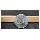 2013 1 Troy Oz. Silver Canada $5 Maple Leaf