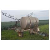 300 Gallon Stainless Steel Tank Trailer Sprayer