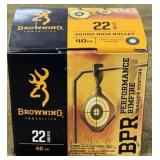 400 rnds Browning .22 LR Ammo
