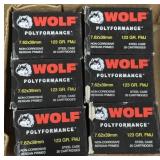120 rnds Wolf 7.62x39mm Ammo