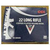 300 rnds CCI .22 LR Ammo