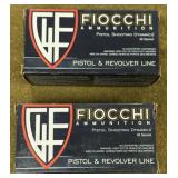 100 rnds Fiocchi .38 Spl Ammo