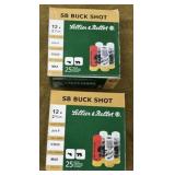 50 rnds S&B 12 ga 00 Buck Shotshells