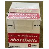 200 rnds CCI .22 LR Shotshells